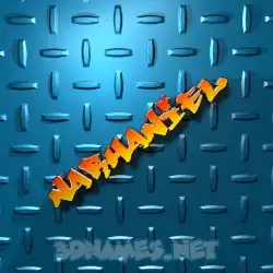 narhaniel in Grid Style style - 3D name wallpaper