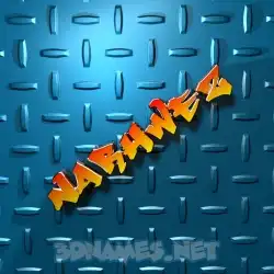 narhwez in Grid Style style - 3D name wallpaper