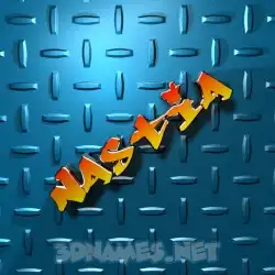 nastia in Grid Style style - 3D name wallpaper