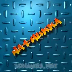 nathukka in Grid Style style - 3D name wallpaper