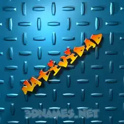 natividad in Grid Style style - 3D name wallpaper