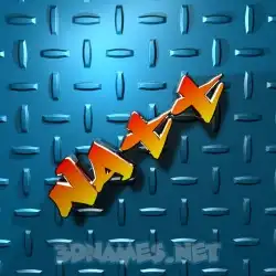 natt in Grid Style style - 3D name wallpaper