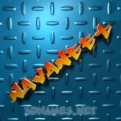 navaneet in Grid Style style - 3D name wallpaper