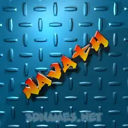 navath in Grid Style style - 3D name wallpaper