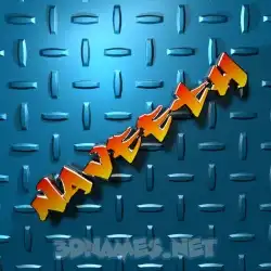 naveeth in Grid Style style - 3D name wallpaper