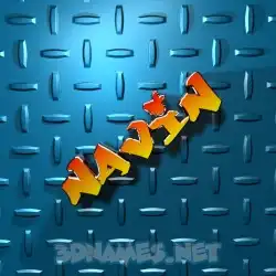 navin in Grid Style style - 3D name wallpaper