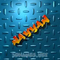 nayyan in Grid Style style - 3D name wallpaper