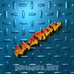 nazrul in Grid Style style - 3D name wallpaper