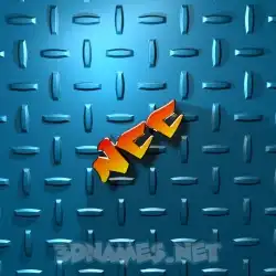 ncc in Grid Style style - 3D name wallpaper