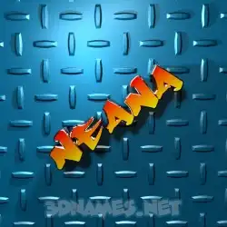 neana in Grid Style style - 3D name wallpaper