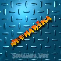 neeharika in Grid Style style - 3D name wallpaper