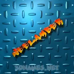 neelamber in Grid Style style - 3D name wallpaper