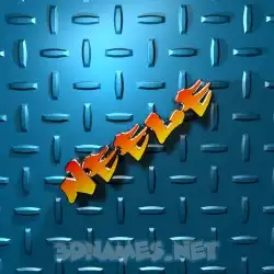 neele in Grid Style style - 3D name wallpaper