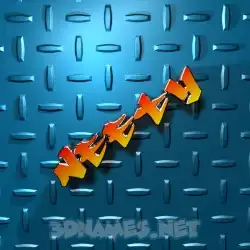 neety in Grid Style style - 3D name wallpaper