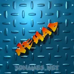 nehad in Grid Style style - 3D name wallpaper