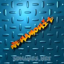 nehamohit in Grid Style style - 3D name wallpaper