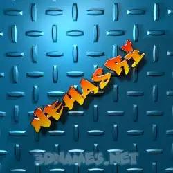 nehasri in Grid Style style - 3D name wallpaper