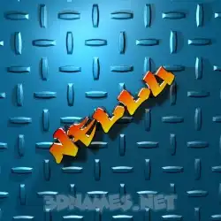 nellu in Grid Style style - 3D name wallpaper