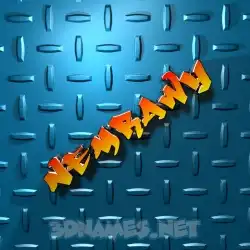 nemrawy in Grid Style style - 3D name wallpaper