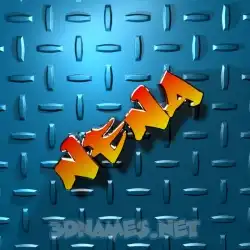 nena in Grid Style style - 3D name wallpaper