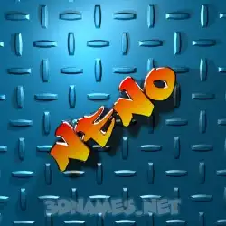 neno in Grid Style style - 3D name wallpaper