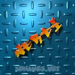 nerti in Grid Style style - 3D name wallpaper