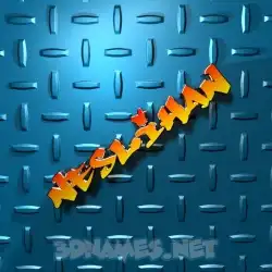 neslihan in Grid Style style - 3D name wallpaper