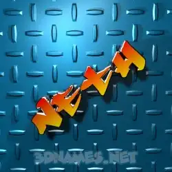 neth in Grid Style style - 3D name wallpaper