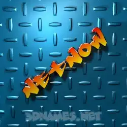 netnow in Grid Style style - 3D name wallpaper