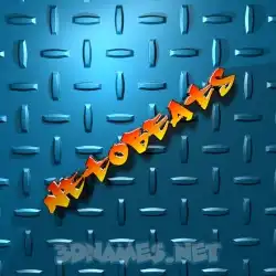 netobeats in Grid Style style - 3D name wallpaper