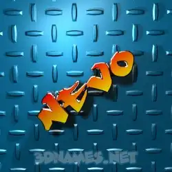 nevo in Grid Style style - 3D name wallpaper