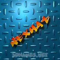 nexhat in Grid Style style - 3D name wallpaper