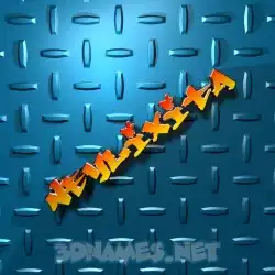 neylixita in Grid Style style - 3D name wallpaper
