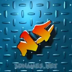 nf in Grid Style style - 3D name wallpaper