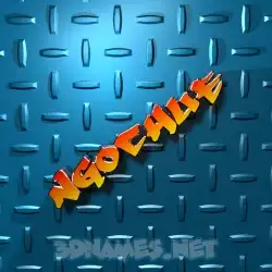 ngochue in Grid Style style - 3D name wallpaper