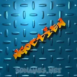 ngoctien in Grid Style style - 3D name wallpaper