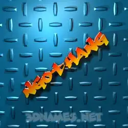 ngothang in Grid Style style - 3D name wallpaper