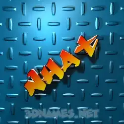 nhat in Grid Style style - 3D name wallpaper