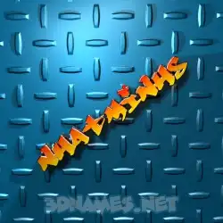 nhatminhs in Grid Style style - 3D name wallpaper