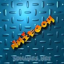 nhieqoh in Grid Style style - 3D name wallpaper