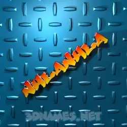 nhlanhla in Grid Style style - 3D name wallpaper