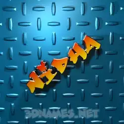 nidha in Grid Style style - 3D name wallpaper