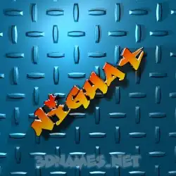 nighat in Grid Style style - 3D name wallpaper