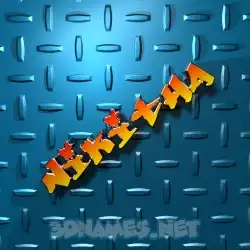 nikitha in Grid Style style - 3D name wallpaper