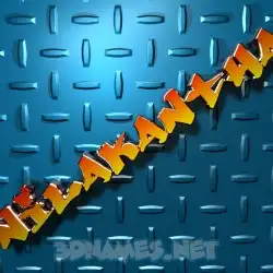 nilakantha in Grid Style style - 3D name wallpaper