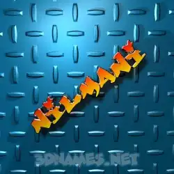nilmani in Grid Style style - 3D name wallpaper