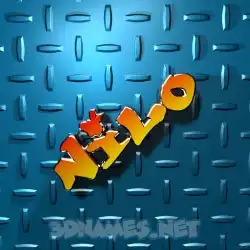 nilo in Grid Style style - 3D name wallpaper