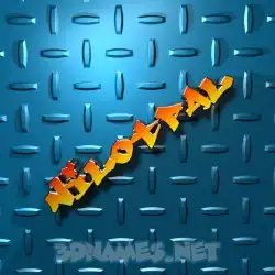 nilotpal in Grid Style style - 3D name wallpaper