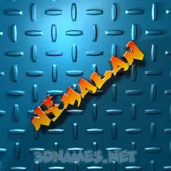 nimalan in Grid Style style - 3D name wallpaper