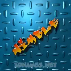 nimble in Grid Style style - 3D name wallpaper